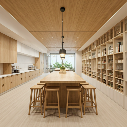 Thiết kế pantry văn phòng